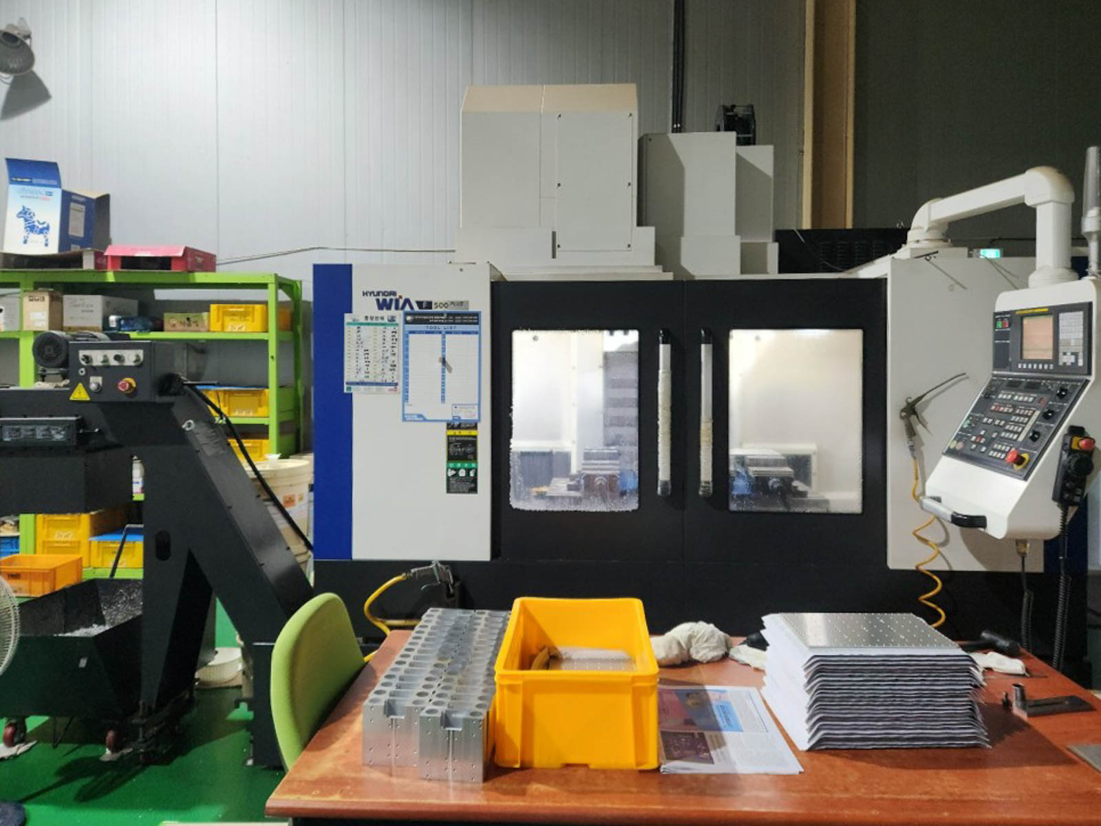 Centro di lavoro  HYUNDAI F500 PLUS (2015) id10986